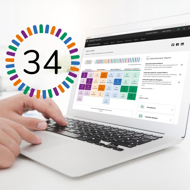 CliftonStrengths report